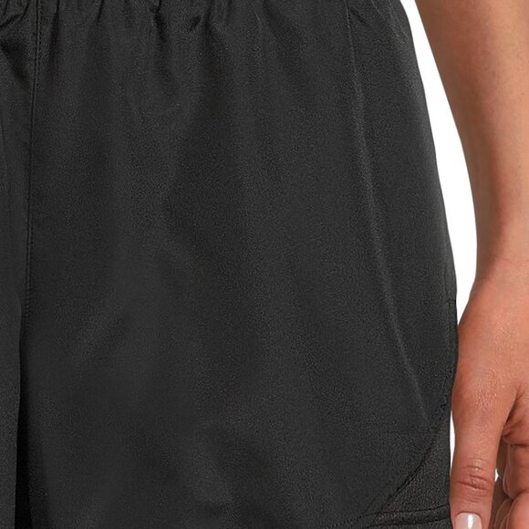 Core Running Shorts w pockets, built in panti styl liner + zippered pocket BLACK - Picture 15 of 15